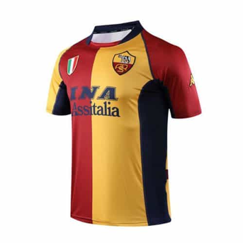 Retro 2001-2002 Roma Third Soccer Jersey