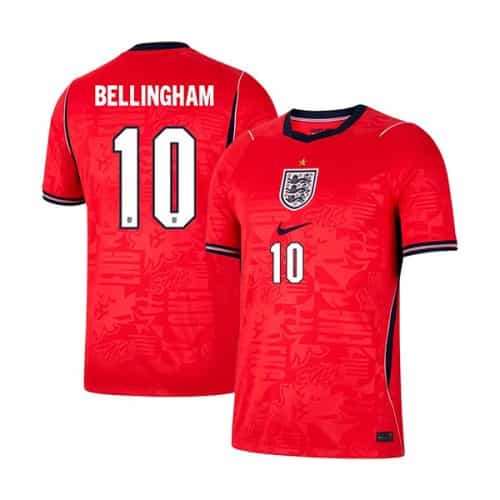 World Cup 2026 England Bellingham #10 Away Soccer Jersey