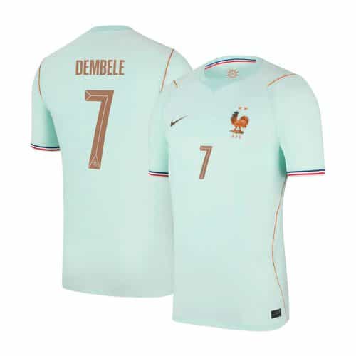 World Cup 2026 France Dembele #7 Away Soccer Jersey