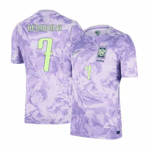 World Cup 2026 South Korea Heungmin #7 Away Soccer Jersey