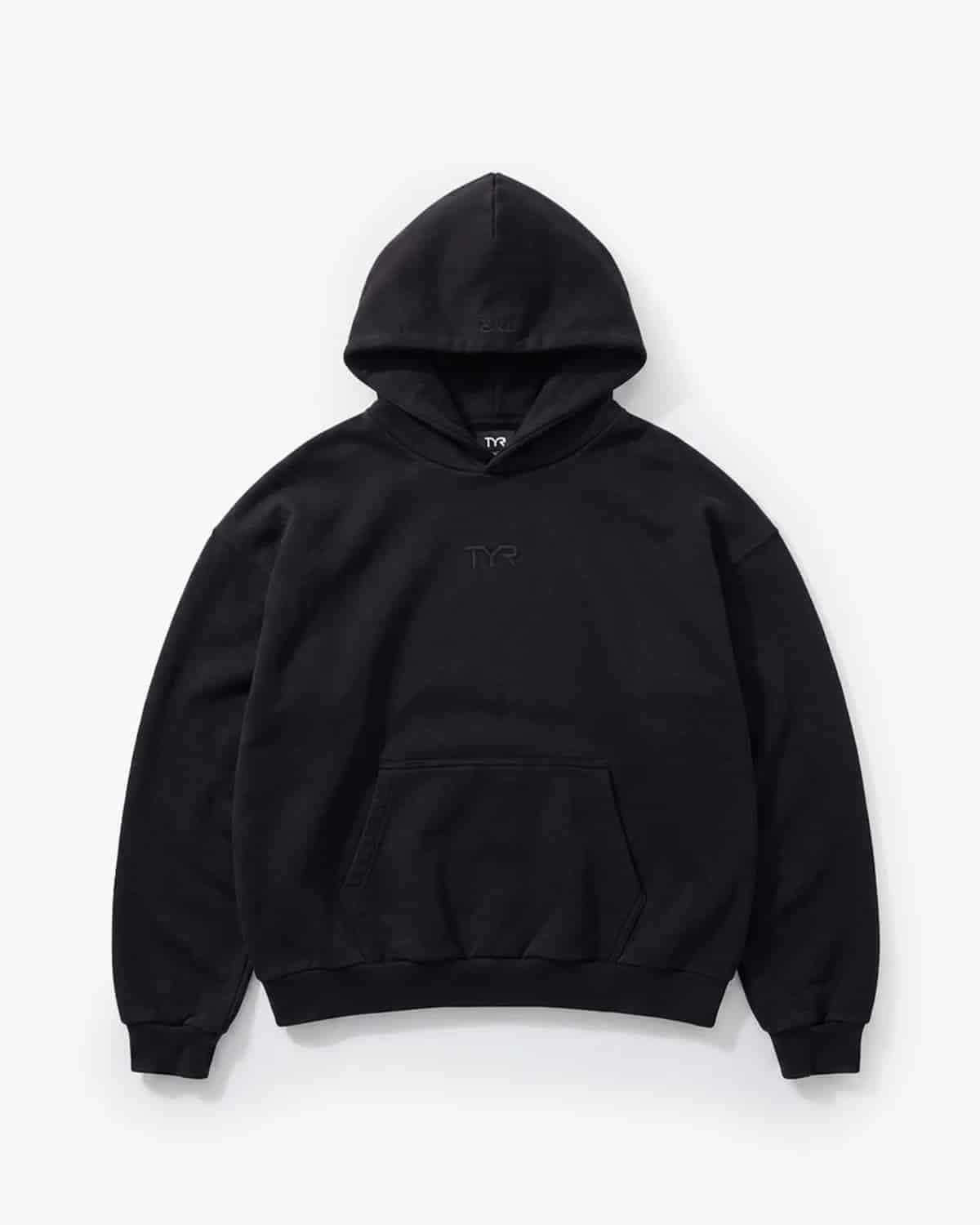 Men's Vintage Wash Oversized Pullover Hoodie - Garment Dyed