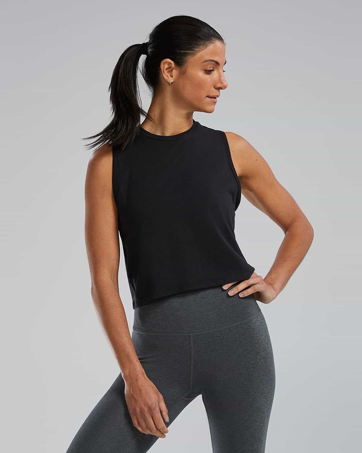 Women's Triblend Cropped Tank