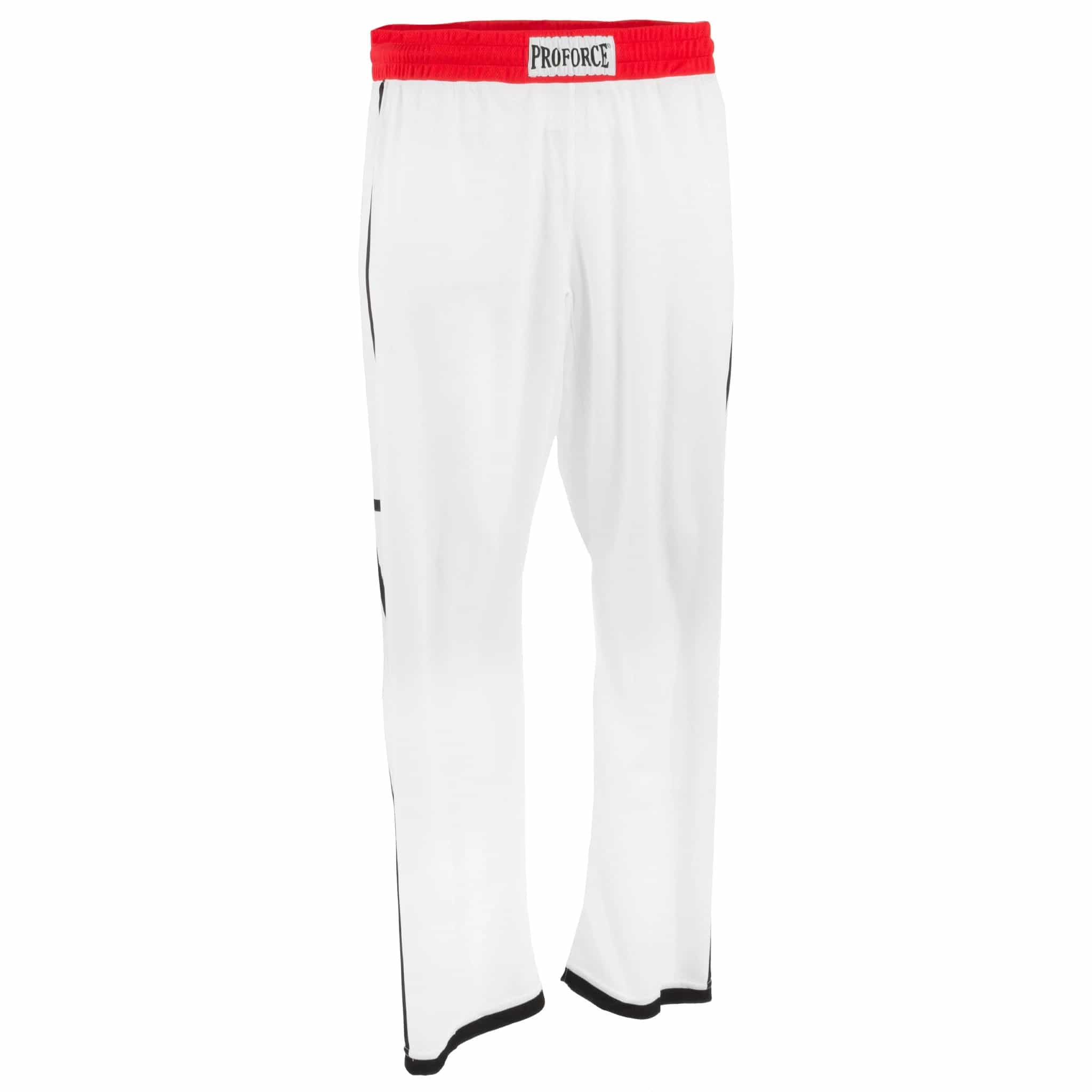 Combat By Proforce SportĀ® Point Fighting Deluxe Karate Pants White